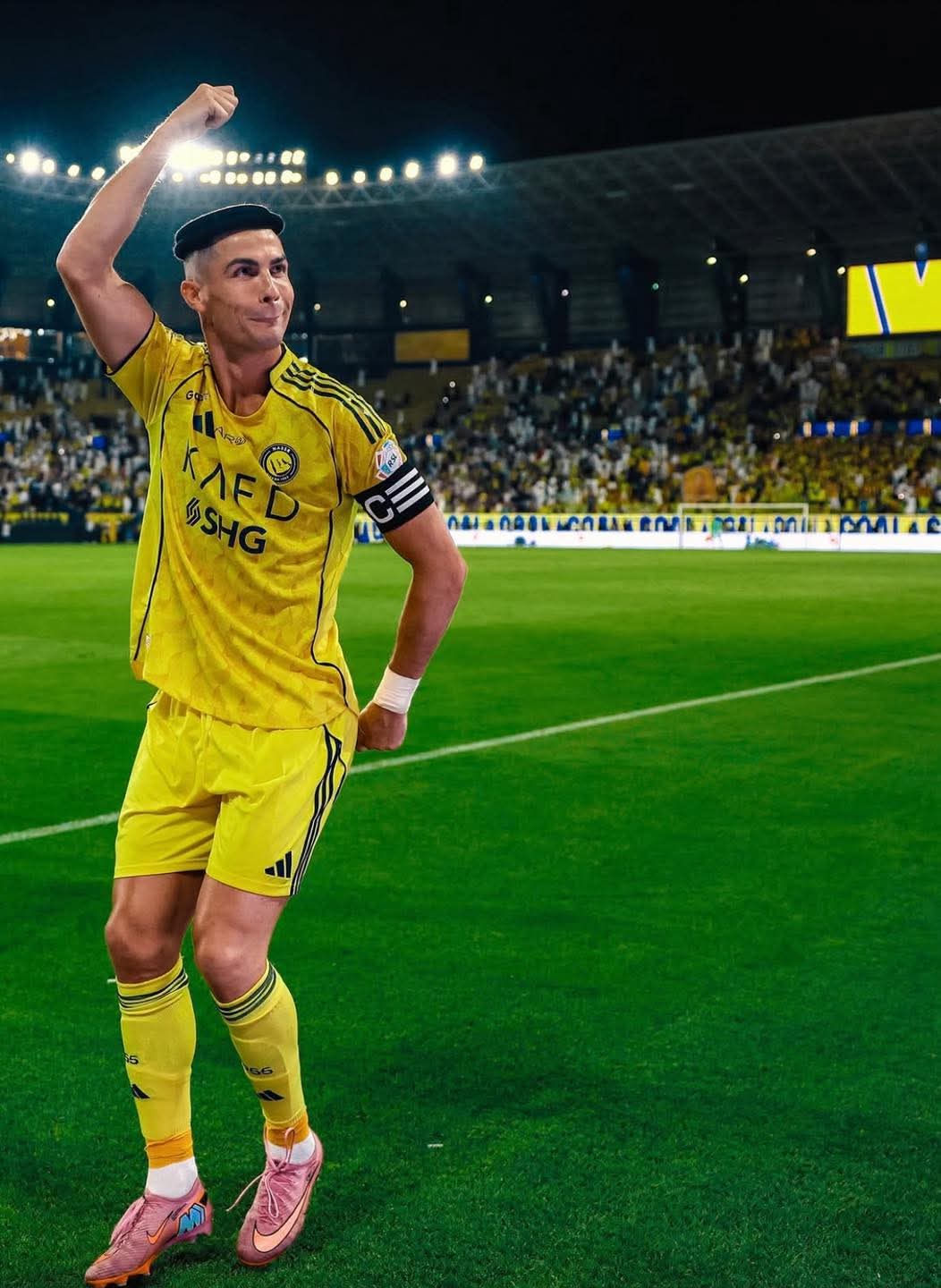 CHRISTIANO RONALDO SCORES 30 GOALS SINCE TURNING 40